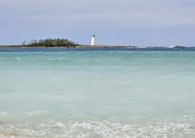 View from the beach