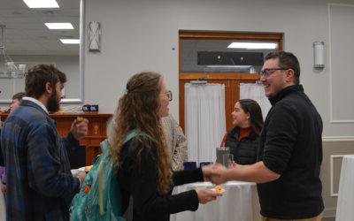 Keystone students connect with alumni for networking mixer